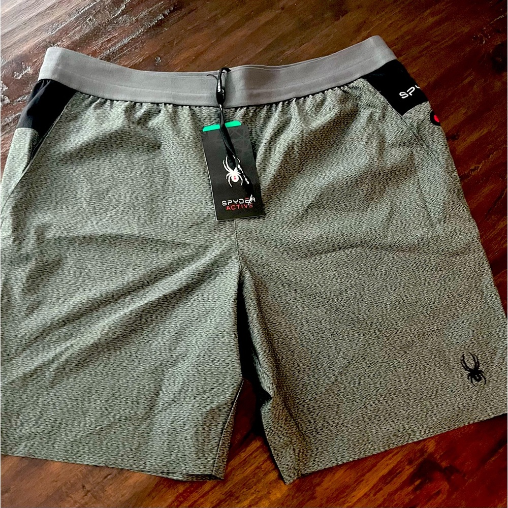 -NWT Spyder Active Athletic Shorts NEW